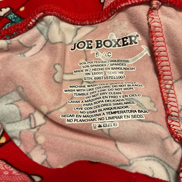 Joe Boxer Pug Print Christmas Leggings - Picture 3 of 4